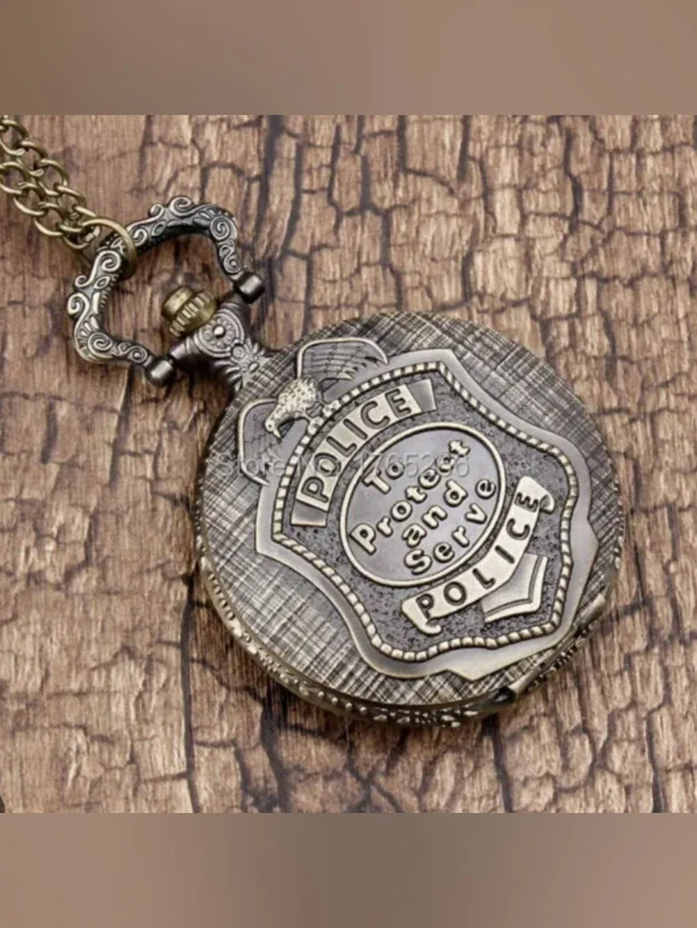 New Police Officer Quartz Pocket Watch